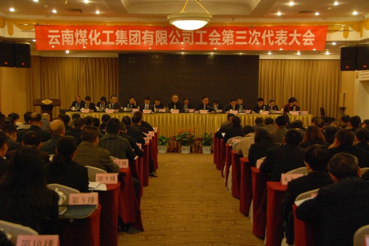 云南东升国际官网集团工会召开第三次代表大会