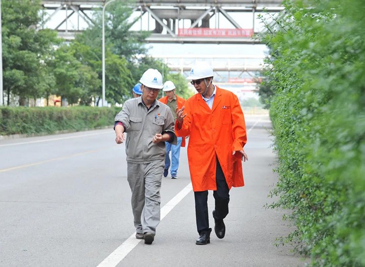 集团党委委员、副总经理缪和星一行赴前锋化工发展三季度暨国庆节前安全查抄