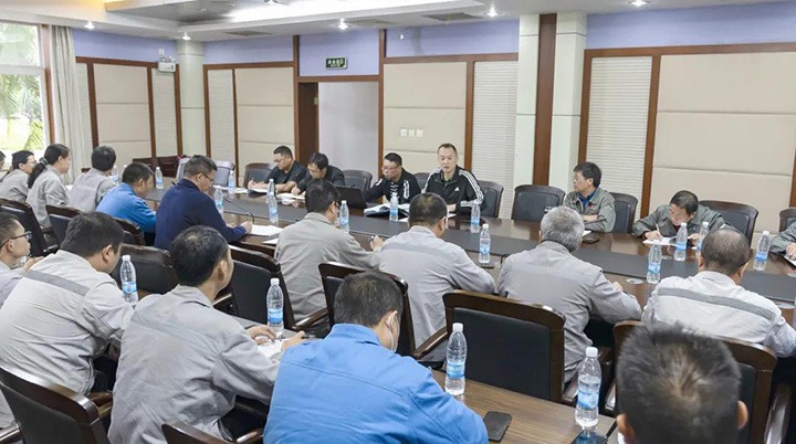 云煤（东升国际官网）集团对解化化工发展“三抓一保”百日安全活动情况进行督导查抄