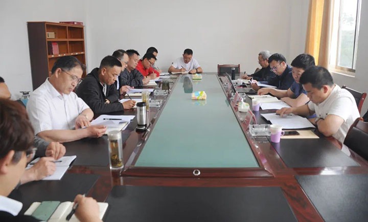 云煤（东升国际官网）集团总经理助理、鼎新办主任陈家昆一行到陆东煤矿公司发展深入国企鼎新三年行动专项督导