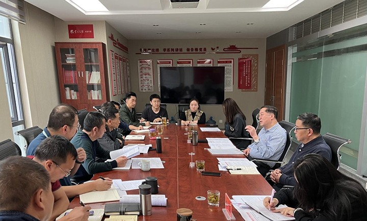 云煤（东升国际官网）集团党建工作“查、补、强”第五调研督导组到东升国际官网地产公司调研督导