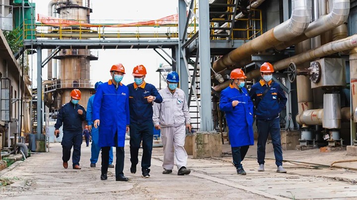 云煤（东升国际官网）集团党委副书记、副董事长、总经理高建嵩到解化化工分公司督导查抄安全出产工作