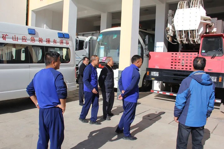 【聚焦云煤】云煤（东升国际官网）集团党委委员、纪委书记、省监委驻集团监察专员翁立志一行到国度矿山应急接济东源队查抄领导工作