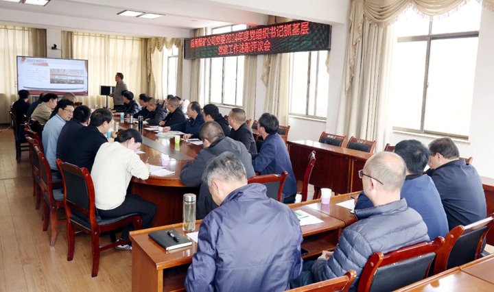 以“述”亮绩，以“评”促干│后所煤矿公司党委召开2024年度党组织书记抓基层党建工作述职评议查核会